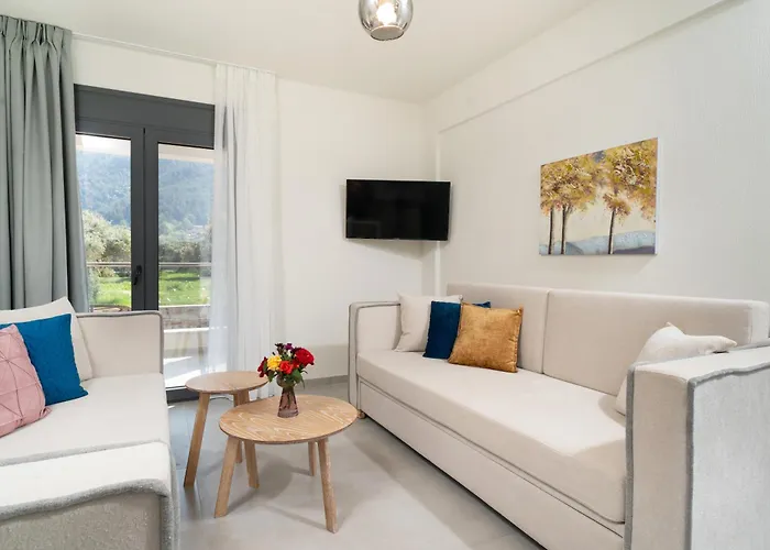 Hotel de apartamente Melies Skala Potamia