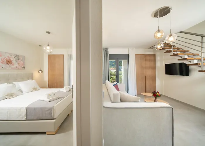 Hotel de apartamente Melies Skala Potamia