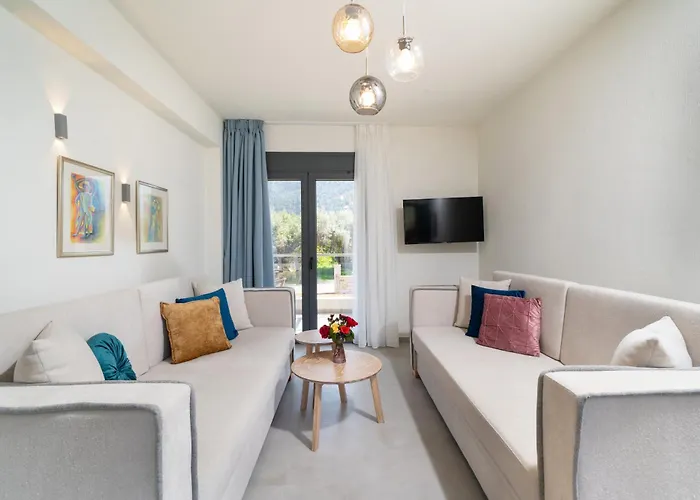 Melies Hotel de apartamente Skala Potamia