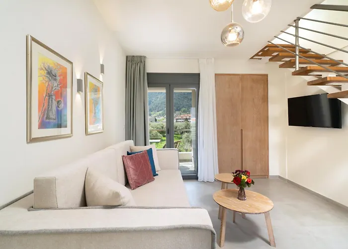 Melies Hotel de apartamente Skala Potamia