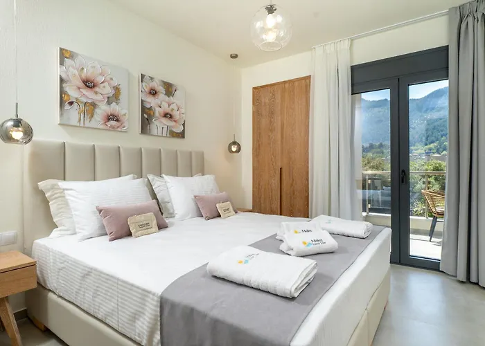 Hotel de apartamente Melies Skala Potamia